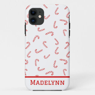 Funda Para iPhone 11 Navidad de Caramelo Personalizada