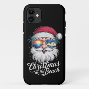 Funda Para iPhone 11 Navidad En La Playa Vacaciones De Verano Hawaianas