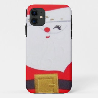 Funda Para iPhone 11 Navidad hermoso Santa del vintage