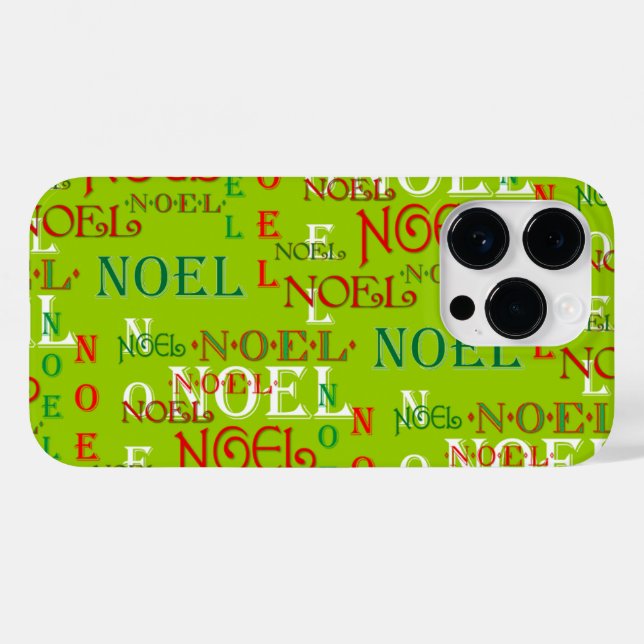 Funda De Case-Mate Para iPhone Navidad Noel (Reverso (Horizontal))
