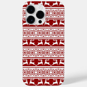 Funda Para iPhone 14 Pro Max De Case-Mate Navidad nórdica reno escandinavo