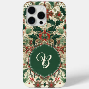 Funda Para iPhone 15 Pro Max Navidad victoriana/clásica/vintage personalizada
