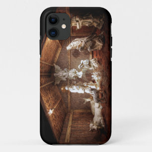 Funda Para iPhone 11 Navidades Adoran Escena De Jesús Natividad Manger