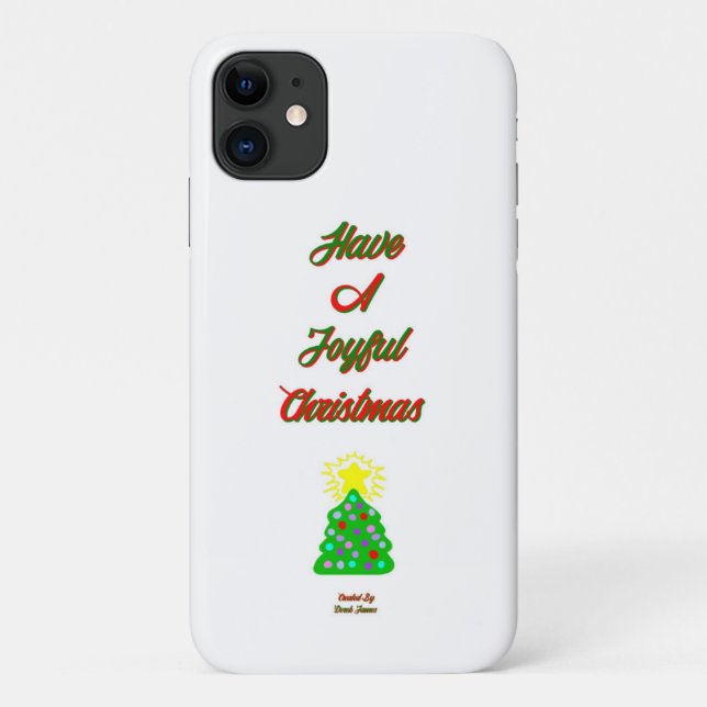 Funda De Case-Mate Para iPhone Navidades alegres Funda Apple iPhone 11 (Reverso)
