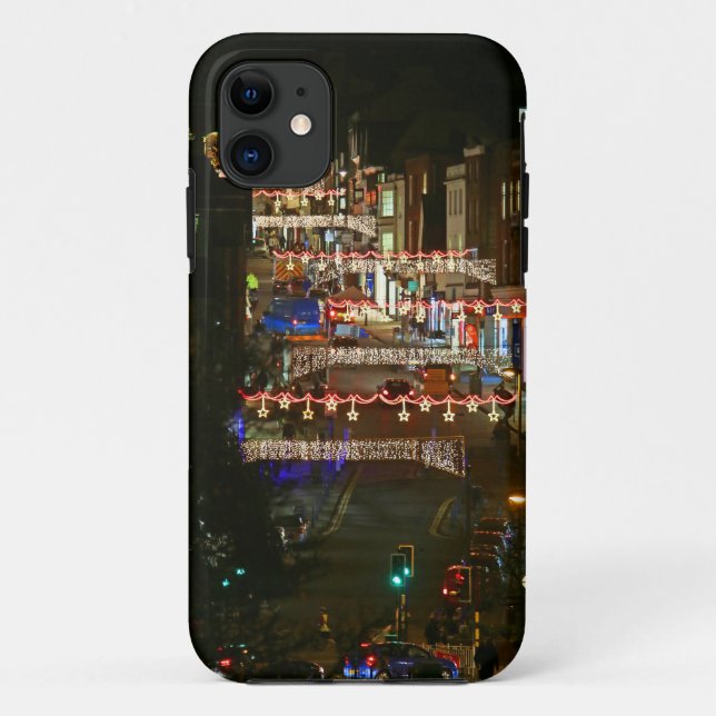 Funda De Case-Mate Para iPhone Navidades alumbran a Guildford (Reverso)