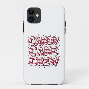 Funda Para iPhone 11 Navidades amantes de Candy Cane Xmas Pajama