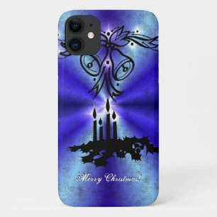 Funda Para iPhone 11 Navidades Artdeco en arcoiris verde azul