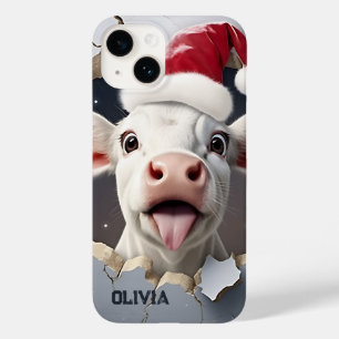 Funda Para iPhone 14 De Case-Mate navidades Calf 3D