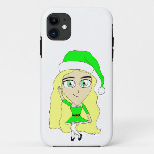 Funda Para iPhone 11 Navidades chibi