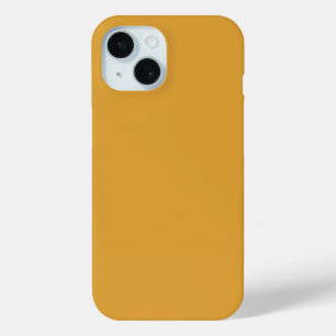 Funda Para iPhone 15 Navidades Clásicos Oro Caer Color sólido invernal