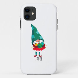 Funda Para iPhone 11 Navidades con adornos navideños