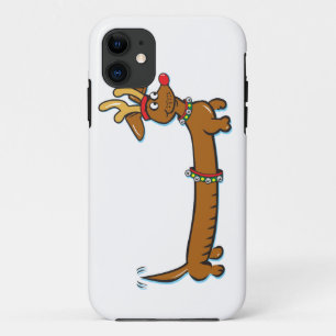 Funda Para iPhone 11 Navidades Dachshund