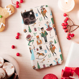 Funda Para iPhone 13 Navidades de ballet nucracker de Cute Ecru