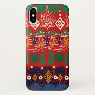 Funda Para iPhone X navidades de bloques de loto