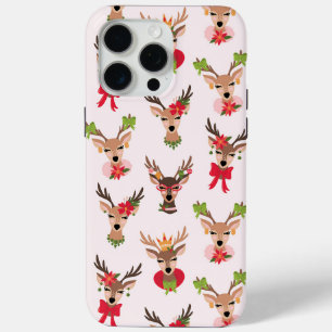 Funda Para iPhone 15 Pro Max Navidades de Coquette Reno Preppy