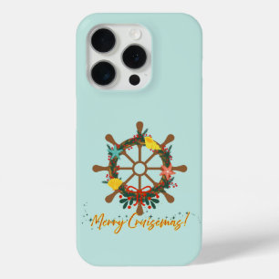 Funda Para iPhone 15 Pro Navidades de crucero Nautical