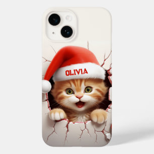 Funda Para iPhone 14 De Case-Mate navidades De Gatitos De 3D