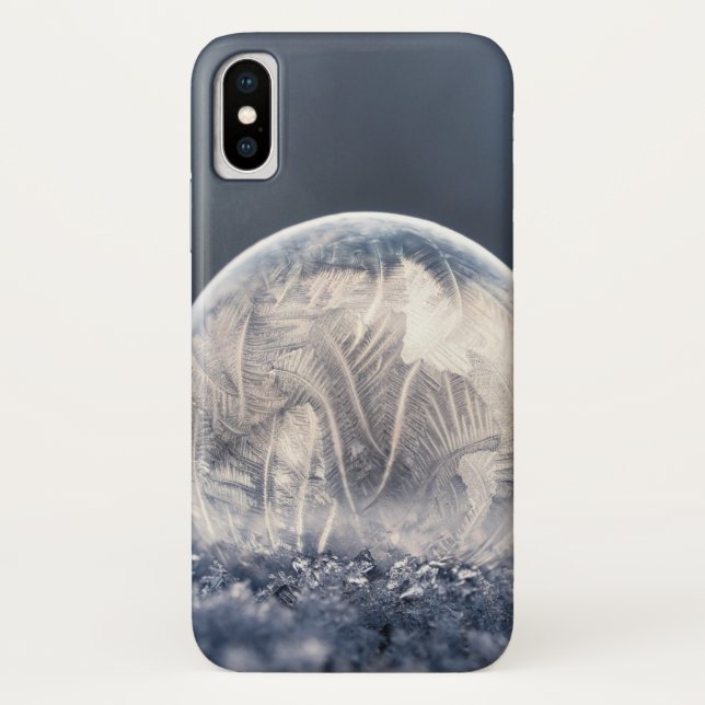 Funda De Case-Mate Para iPhone navidades de invierno 87 (Reverso)