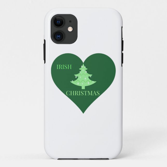 Funda De Case-Mate Para iPhone Navidades de Irlanda (Reverso)