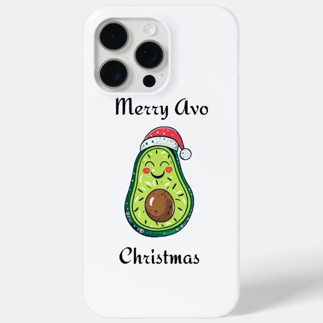 Funda De Case-Mate Para iPhone Navidades de Merry Avo (Reverso )