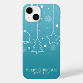Funda Para iPhone 14 De Case-Mate Navidades de nombres personalizados personalizados