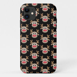 Funda Para iPhone 11 Navidades de patrón de Personalizado de renos mali