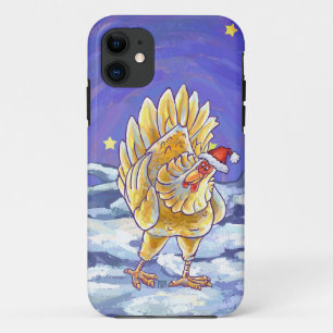 Funda Para iPhone 11 Navidades de pollo