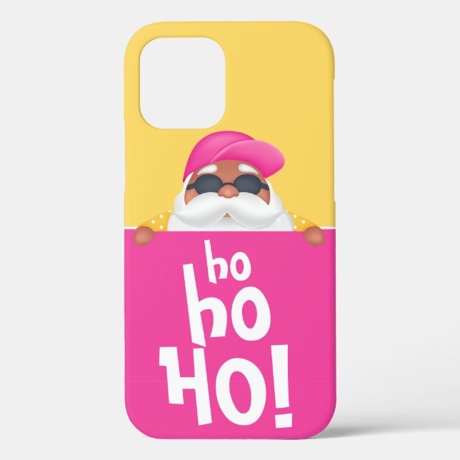 Funda De Case-Mate Para iPhone Navidades de Santa Claus (Reverso )