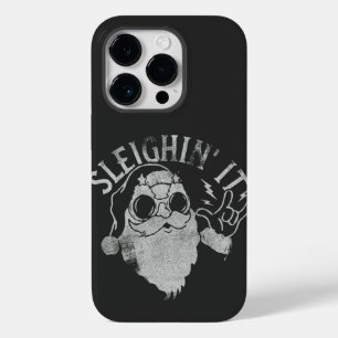 Funda Para iPhone 14 Pro De Case-Mate Navidades de Santa Sleigh en Sleighin It