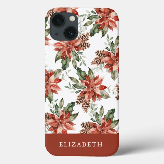 Funda De Case-Mate Para iPhone Navidades de vacaciones (Reverso)