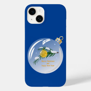 Funda Para iPhone 14 De Case-Mate Navidades decorados se ramifican en baudible