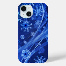 Navidades del Blue Winter Snowflakes