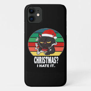 Funda Para iPhone 11 Navidades del gato