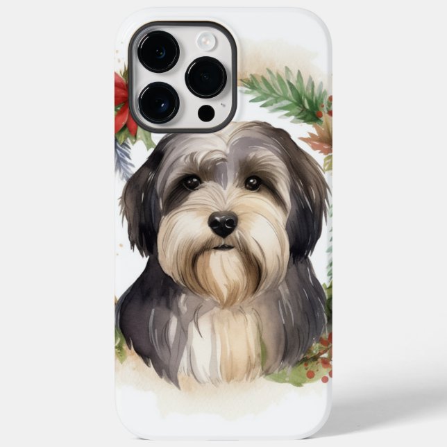 Funda De Case-Mate Para iPhone Navidades del territorio tibetano escribieron elog (Reverso )