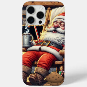 Funda Para iPhone 15 Pro Max Navidades durmientes de Santa María