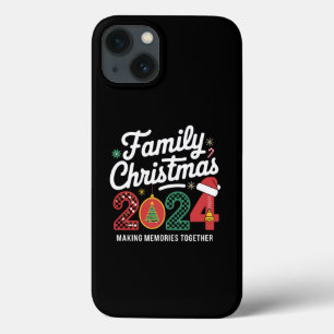 Funda Para iPhone 13 Navidades Familiares 2024 Escuadrón de Navidad de 