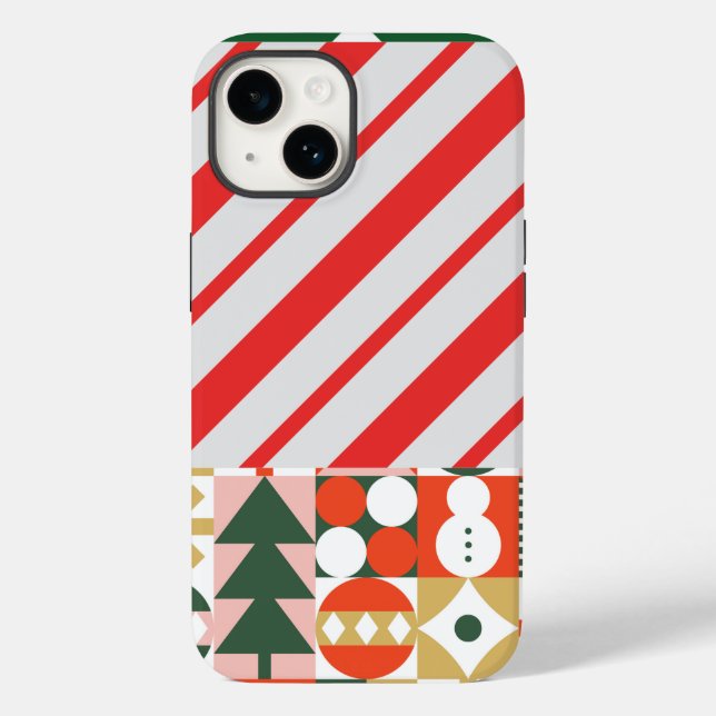 Funda De Case-Mate Para iPhone Navidades festivos (Reverso )