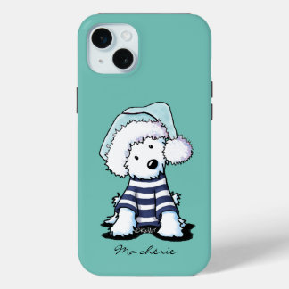 Funda Para iPhone 15 Mini Navidades franceses de KiniArt estuche para iPhone