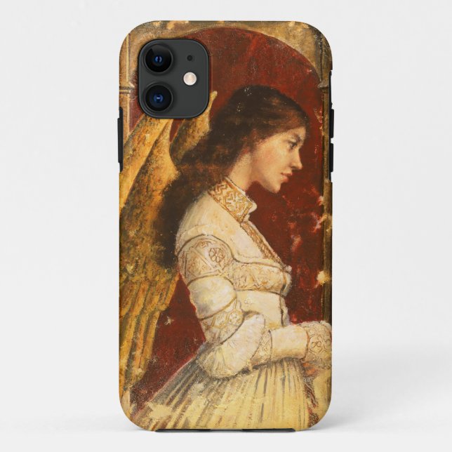 Funda De Case-Mate Para iPhone Navidades Fresco Angel (Reverso)
