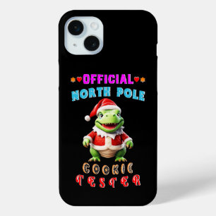 Funda Para iPhone 15 Mini Navidades gigantes de la Cookie Tester del Polo No