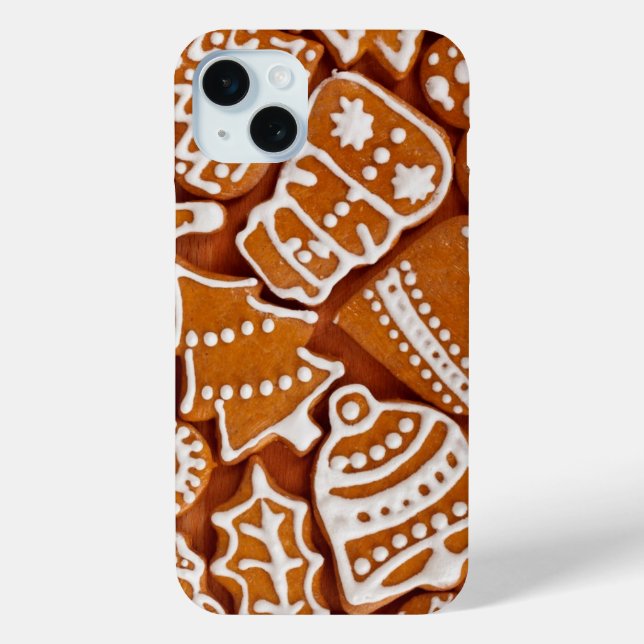 Funda De Case-Mate Para iPhone Navidades Gingerbread Biscuits (Reverso )