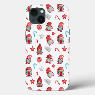 Funda Para iPhone 13 Navidades Gnomes