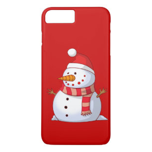 Funda Para iPhone 8 Plus/7 Plus Navidades inteligentes Snowman