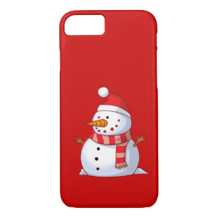 Funda Para iPhone 8/7 Navidades inteligentes Snowman