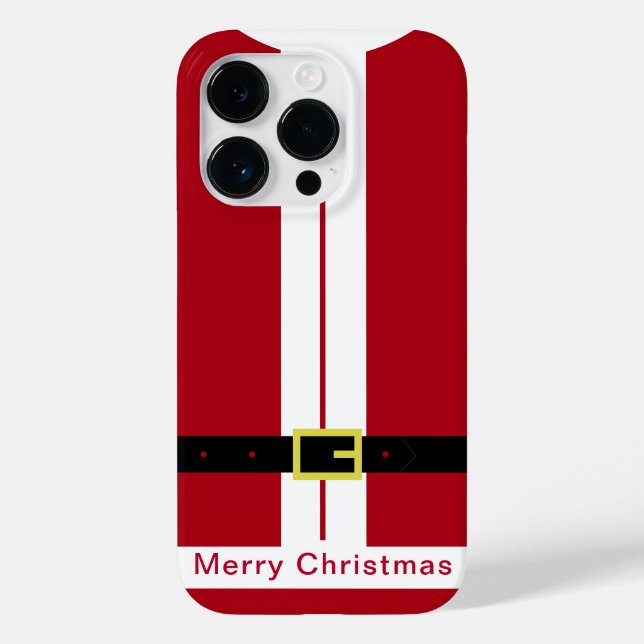 Funda De Case-Mate Para iPhone Navidades iPhone Case Gift Santa Claus (Reverso )