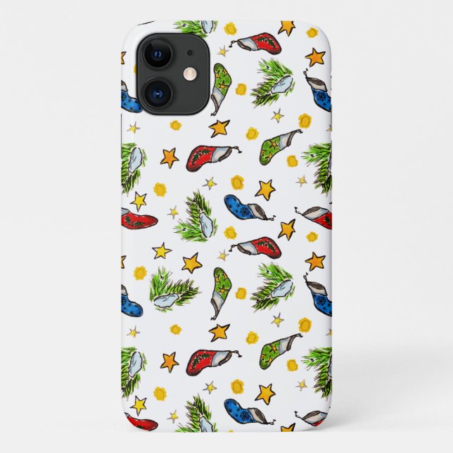 Funda De Case-Mate Para iPhone Navidades modelo adorno (Reverso)