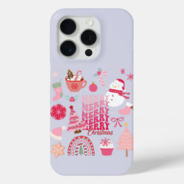 Funda Para iPhone 15 Pro Navidades modernos