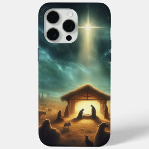 Funda Para iPhone 15 Pro Max Navidades/Natividad/Jesús