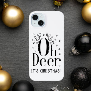 Funda Para iPhone 15 Mini Navidades Oh ciervo iPhone 15 más funda