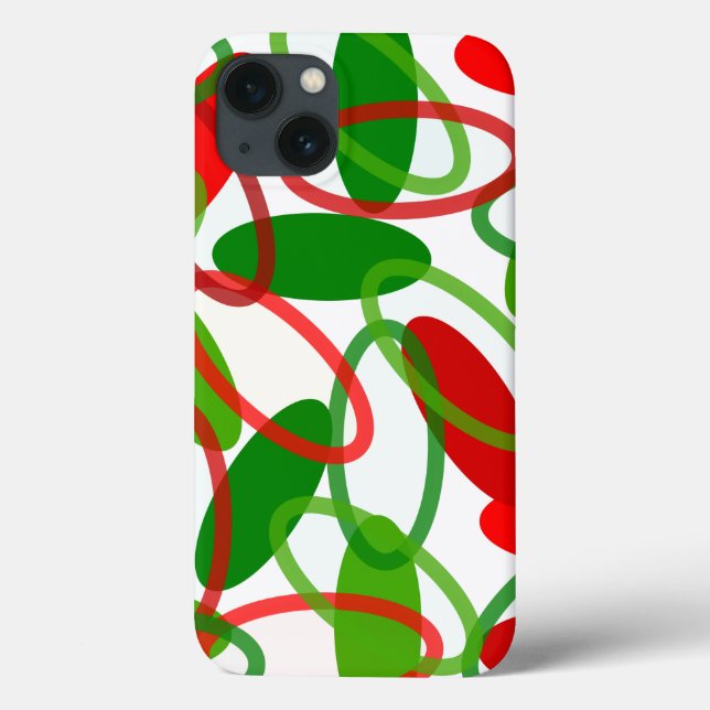 Funda De Case-Mate Para iPhone Navidades Ovals (Reverso)